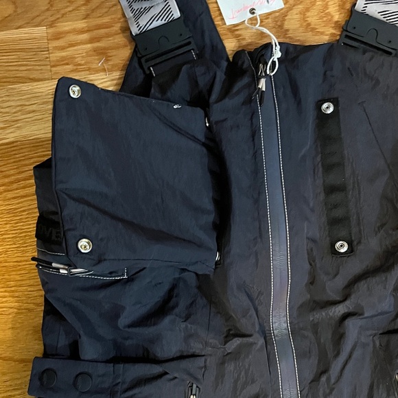 Free People On the Ascend Insulated Ski Bibs Size Medium NWT - Picture 11 of 15